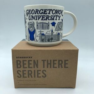 NEW Starbucks Been There Series 14oz Coffee Mug GEORGETOWN UNIVERSITY 2022 NIB